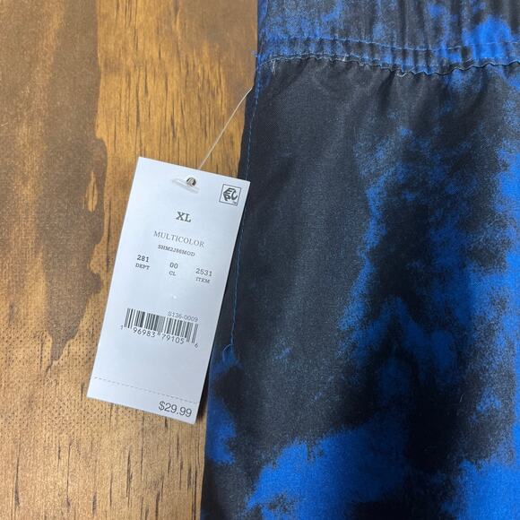 Modelo Mens Shorts Blue Elastic Board Especial Espiritu Luchador Swim Surf XL - Picture 7 of 16